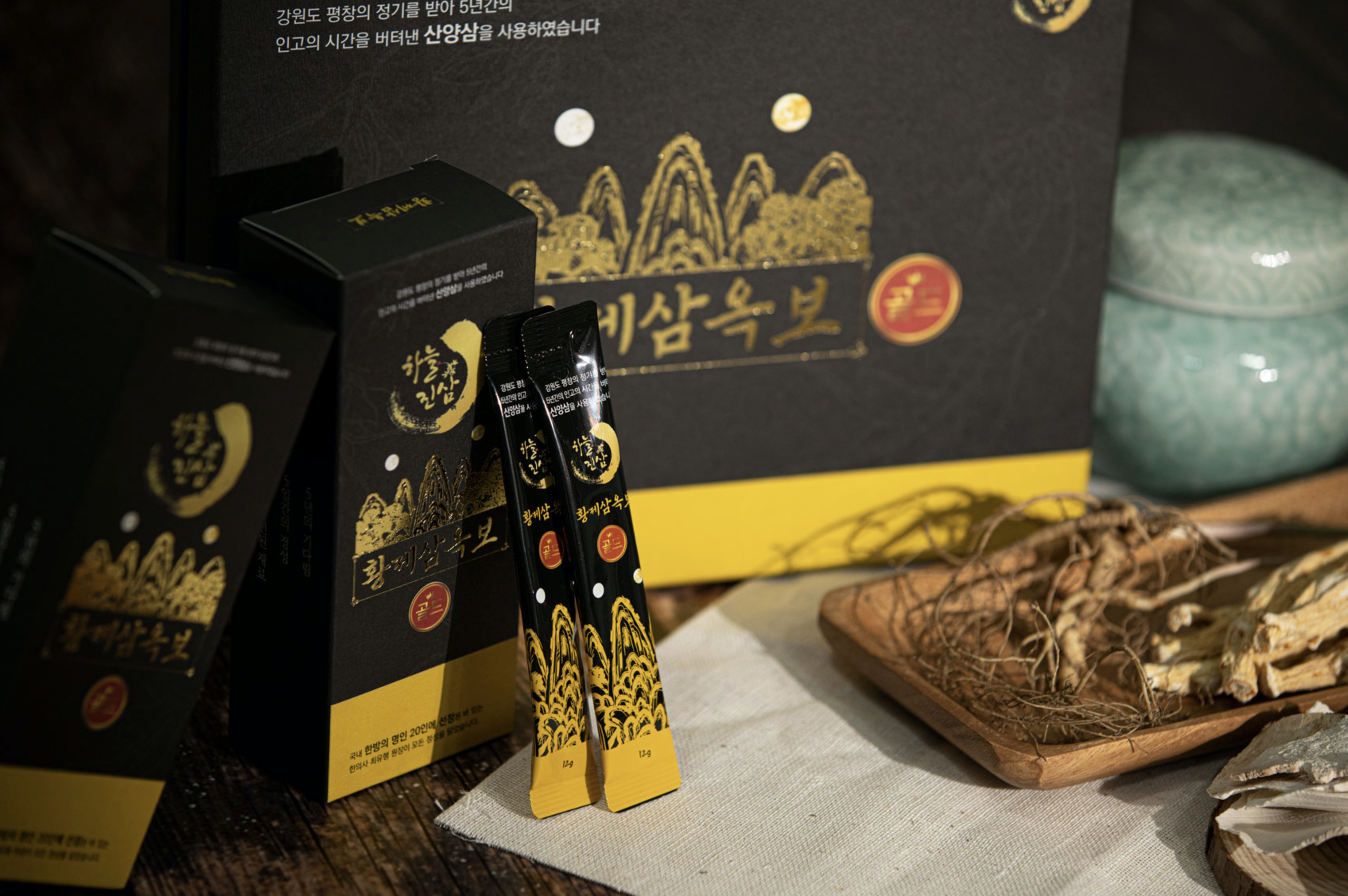 홍삼 인삼 한방 촬영 제품사진촬영 제형 소품 : 디자인믹스