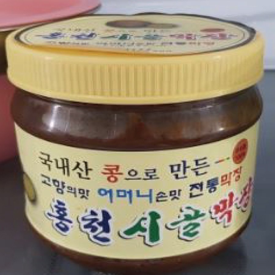 재래식 홍천시골된장1kg 고추장 막장 청국장 옛날방식그대로의 집된장 : 사랑채마켓