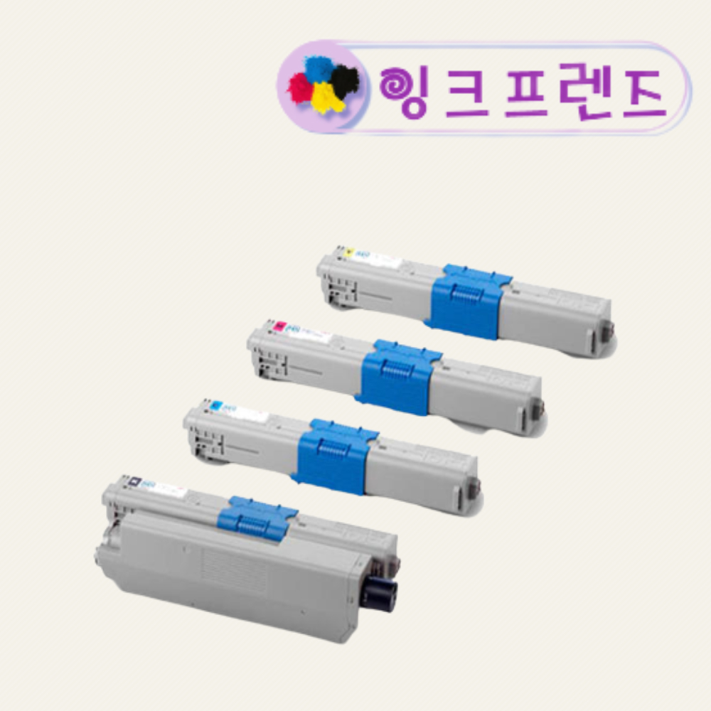 OKI C310 칼라4색 재생토너 C310DN C310DTN C330DTN : 잉크 프렌즈