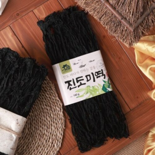 해초명가 진도미역 140g(1장) x 5ea 산모미역 : 해초명가