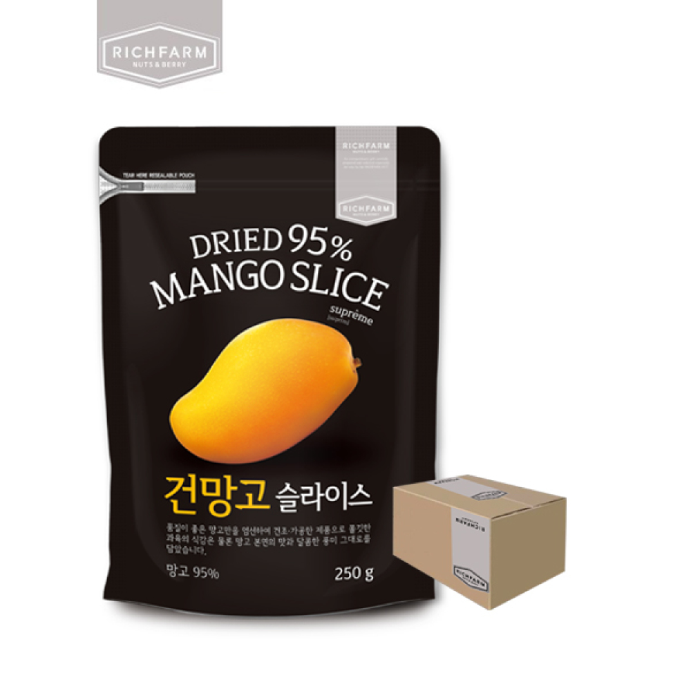 [리치팜너트] 건망고슬라이스250g 10팩/리치팜너트 : 롯데백화점 잠실점