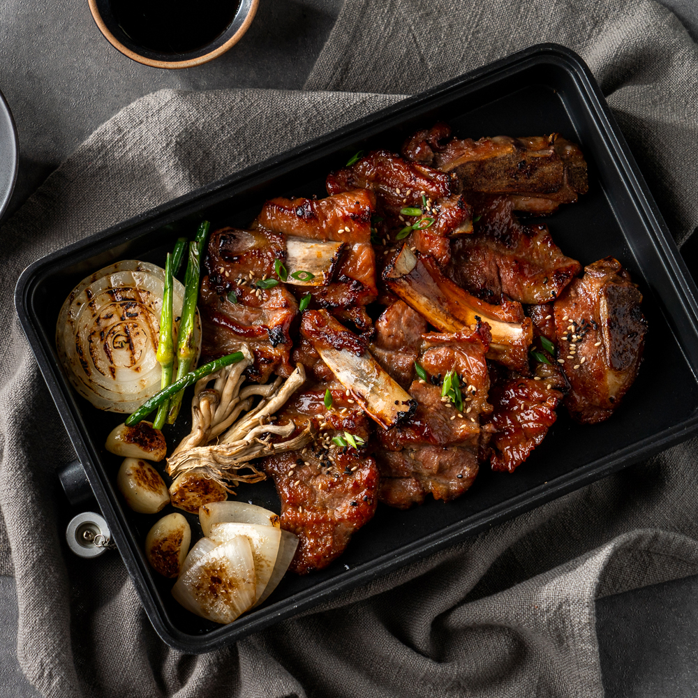 톰슨마켓 양념 돼지갈비 담양 숯불 수제 왕갈비 포갈비 한돈 국내산 : 톰슨마켓