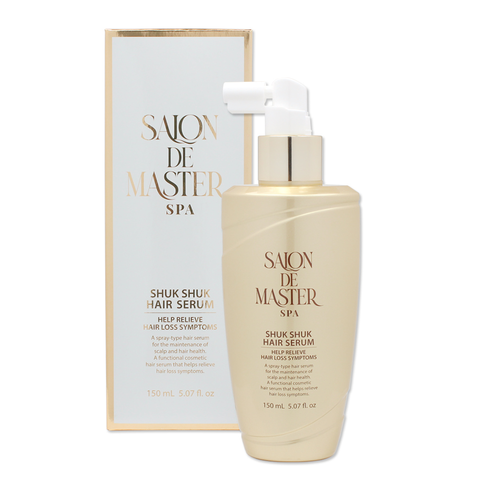 살롱드 마스터 쓕쓕 헤어세럼 150ml / 살롱드마스터 브러쉬 : 올앤아웃