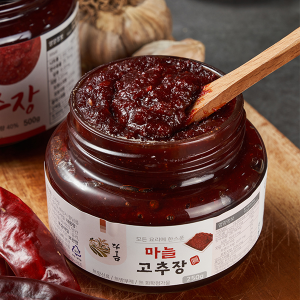 사회적경제기업 국내산 고추가루와 마늘이 1:1 수제국산고추장 마늘고추장 250g : 다옴협동조합