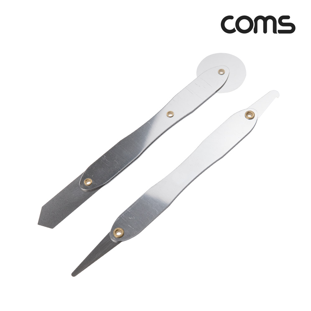 [BD757] Coms 전자기기 케이스 오프너 스크레이퍼 스마트폰 자가수리 액정 분리용 오픈용 스테인리스 스텐레스 스틸 헤라 2개입 : 퍼니케이블