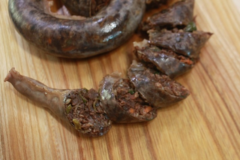 장수 야채 순대 500g 순대 허파 염통 간 돼지 내장 고기 야채 피순대 막창 : 수산물 가격 파괴