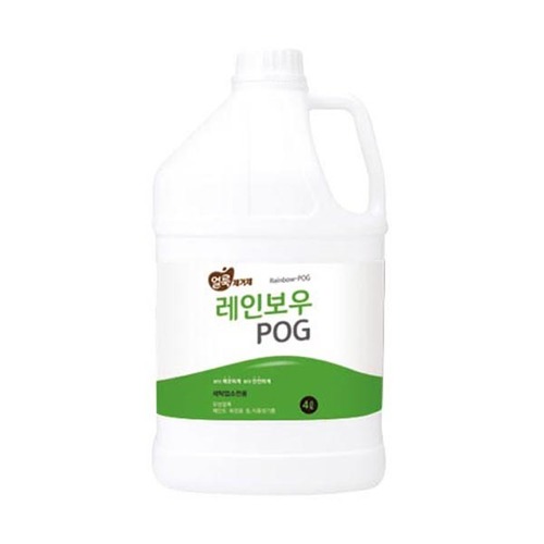 화인 tnc 세탁소전용 얼룩제거제 POG 피오지 오일크리어 대용량 4L : 생활 9단