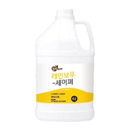 화인 tnc 세탁업소전용 얼룩제거제 세이퍼 대용량 4L 짬뽕 찌개 얼룩 제거 : 생활 9단