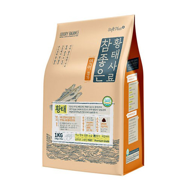개별포장 참좋은 황태 소프트사료 1kg 강아지밥 : 개시크