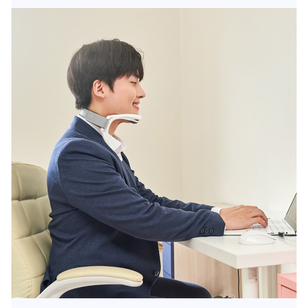 바른자세교정 거북목스트레칭 일자목 목교정기 : 월천아빠