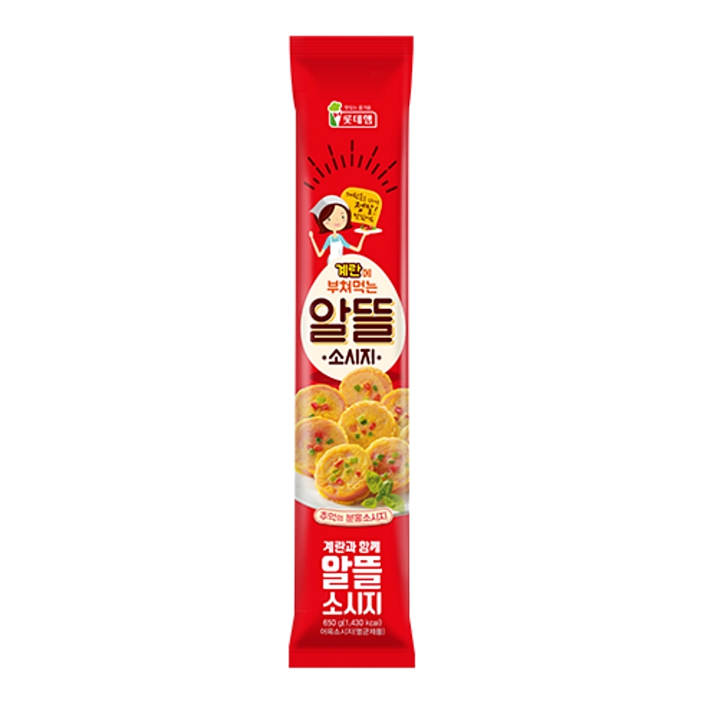 롯데 알뜰 소세지 650g : 푸담몰