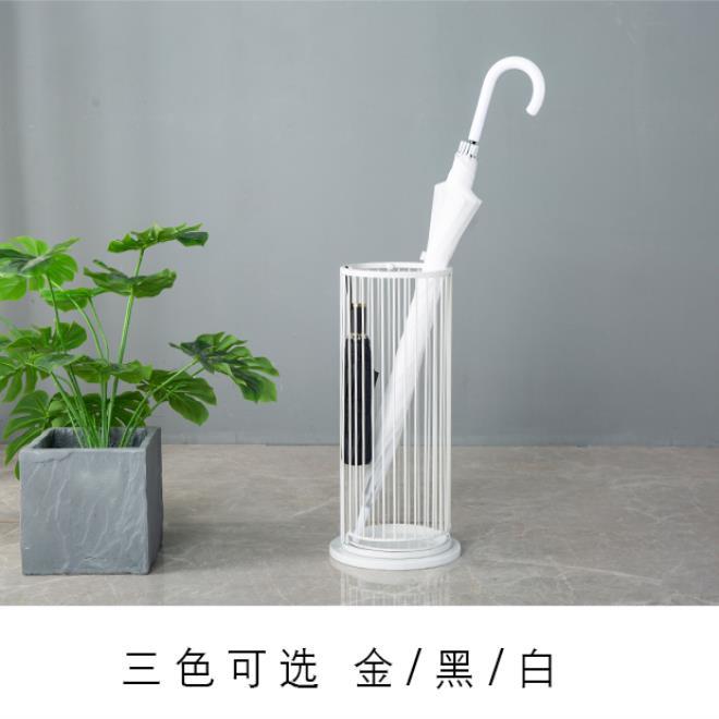 우산통 우산꽂이 철제 원형 네일샵 미용실 카페 개업 선물 : Space Whale