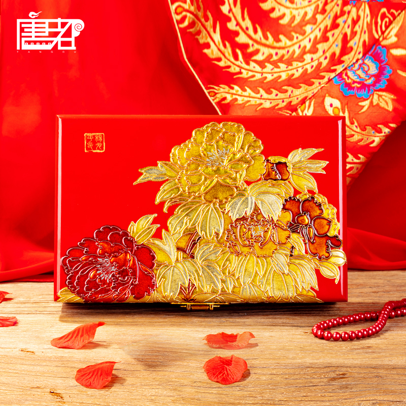 나전칠기 옻칠 자개 레트로 주얼리 보석함 PINGYAO TANGDU 수 : 스마트셀인스토어
