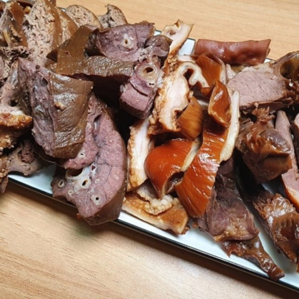 군포시장 모듬내장 500g 순대 : 수산물 가격 파괴