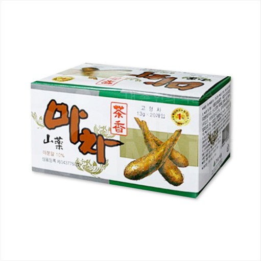 청솔 마차13g x 20개입 마분말 마가루 분말차 : 만복의광장