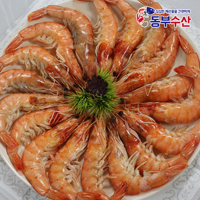 흰다리새우 500g 새우소금구이 요리용새우 : 동부수산