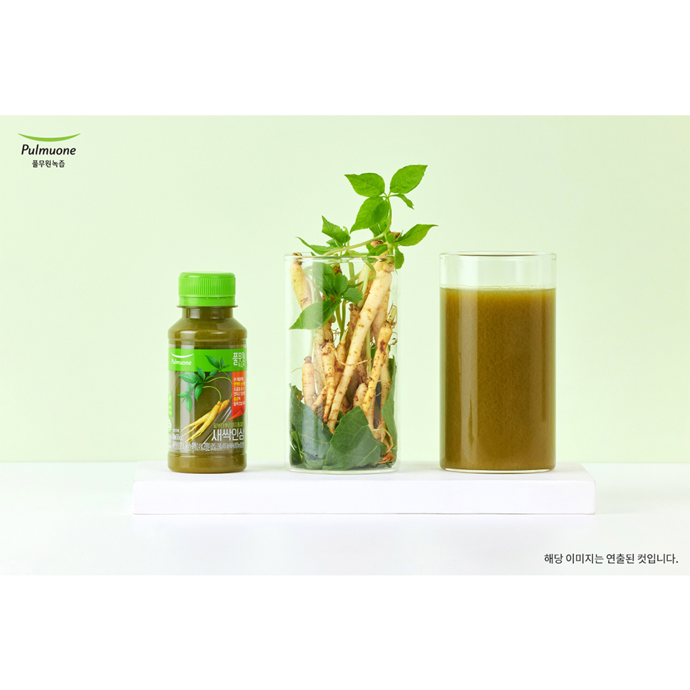 [매일배송 주5회x4주] 풀무원녹즙 새싹인삼 100ml : 헬스11번가