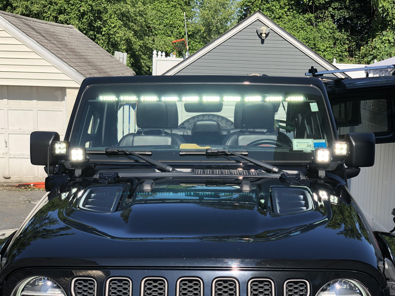 Quadratec 랭글러JL/JT글래디에이터 LED 인테리어 마운트 50인치 라이트 바 : 카리스마지프