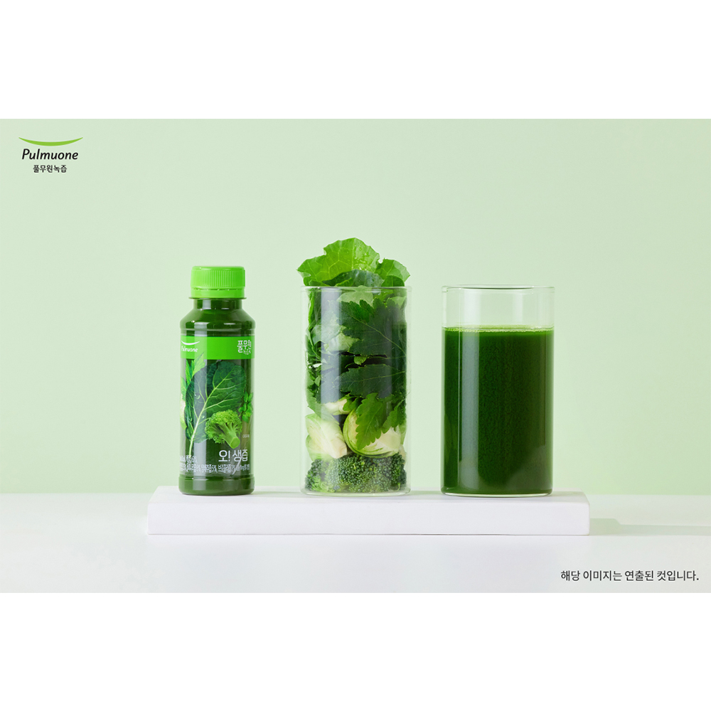 [매일배송 주5회x4주] 풀무원녹즙 오생즙 130ml [명일엽 케일 돌미나리 양배추 브로콜리] : 헬스11번가