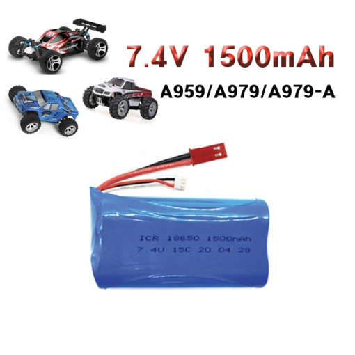 WLTOYS A959 A979 B 오프로드 RC카 7.4v 1500mAh 밧데리 : 우주 shop
