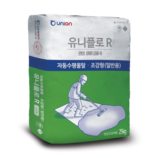 자동수평몰탈 유니플로R 25kg 셀프레벨링 바닥재 유니온 : 한국조달산업