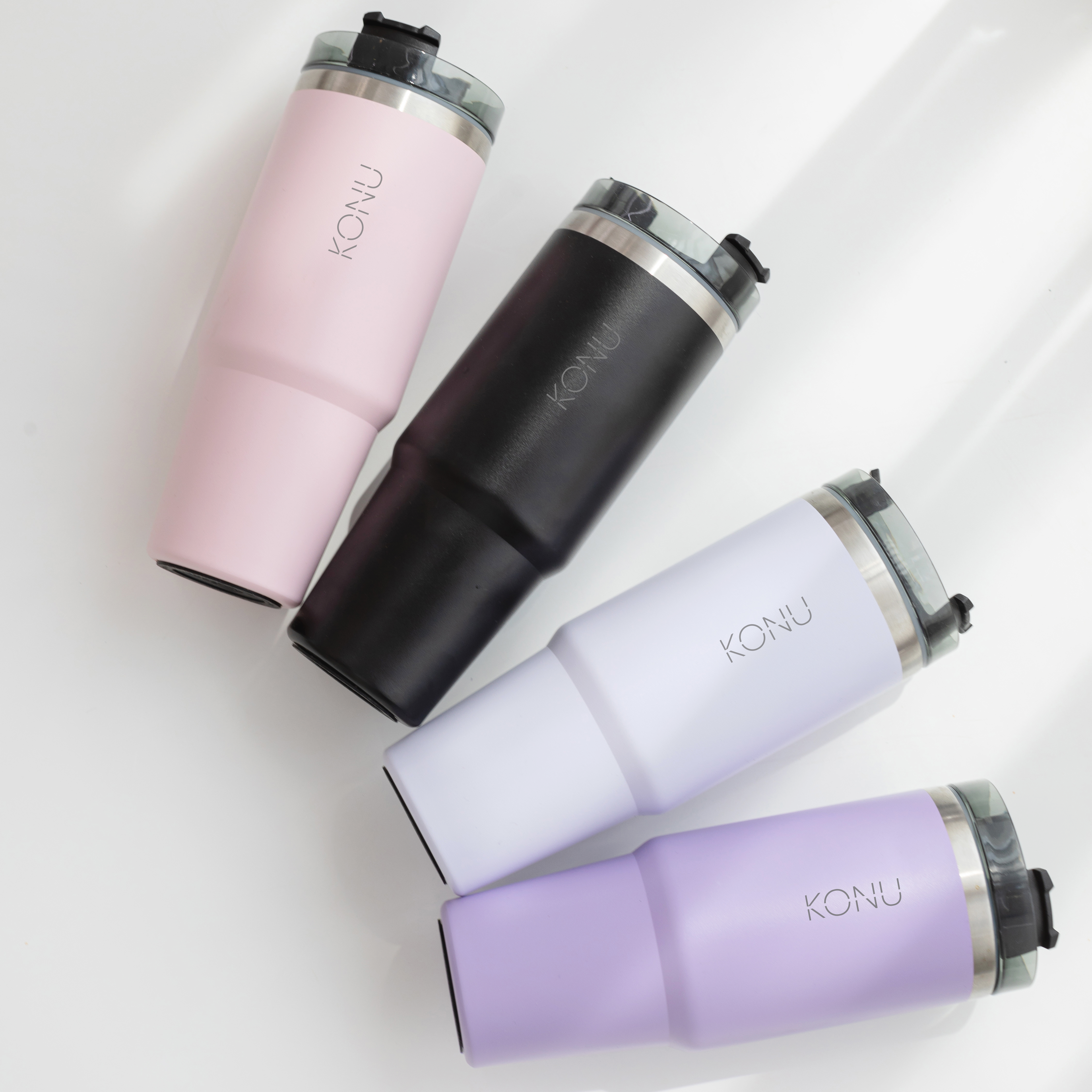 코누 대용량 텀블러 빨대 스텐 900ml 벤티 대형 : KONU