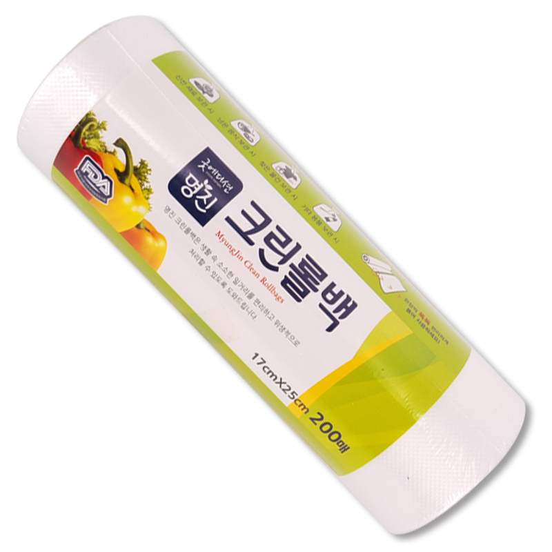 명진 크린롤백 위생롤백 (소) 17X25 200매 : 개성 상인