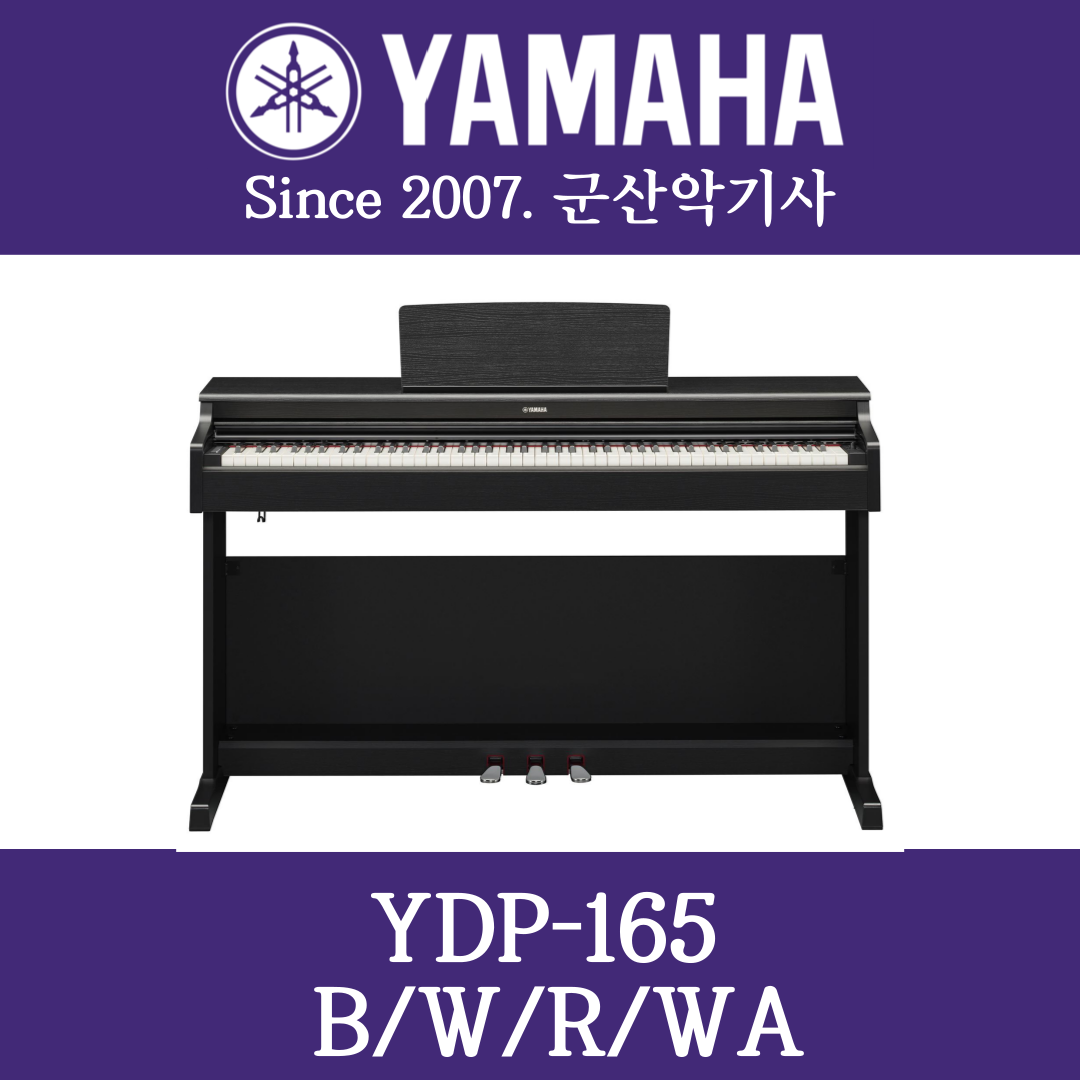 야마하 YDP165 디지털피아노 : 군산악기사