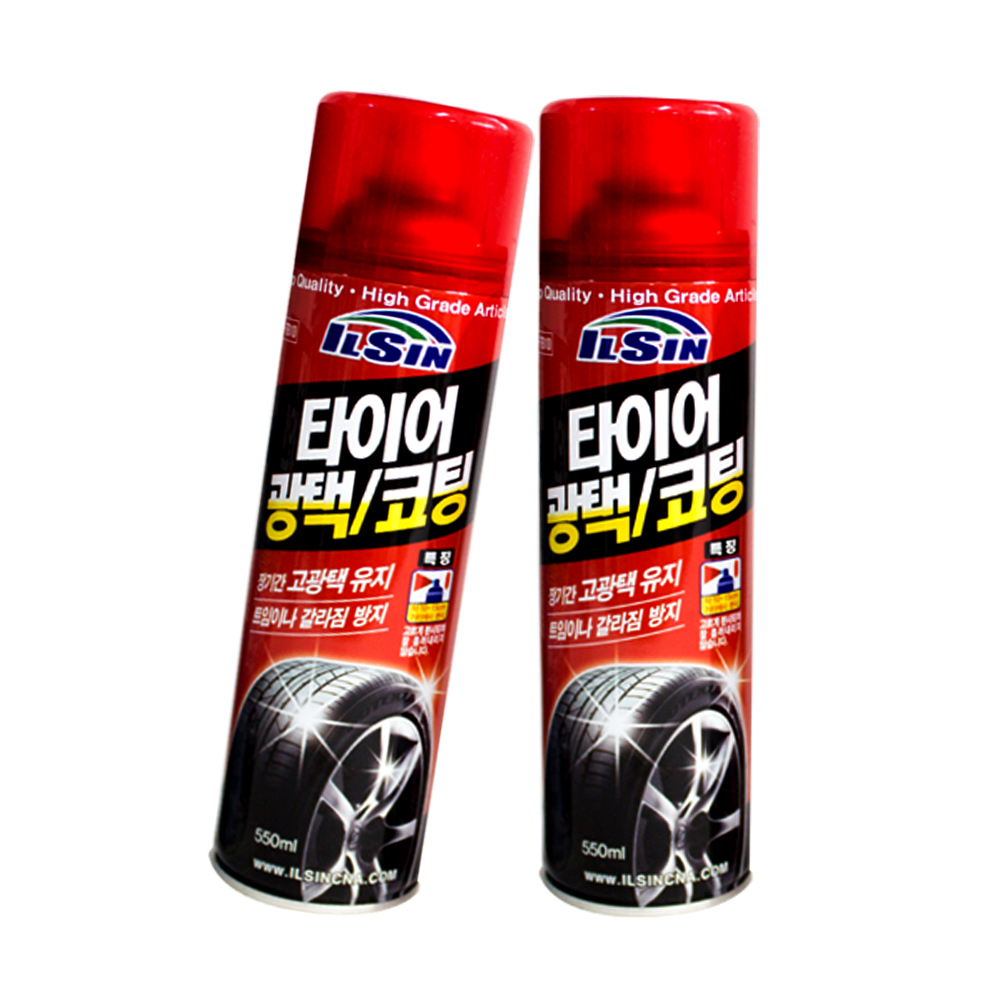 일신 자동차 타이어 광택제 코팅제 크리너 420ml : 네고존01