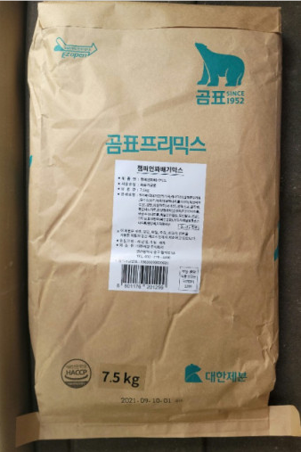 찹쌀꽈배기믹스 7.5kg 프리믹스 꽈배기체인사용 : 미스터 타이쿤