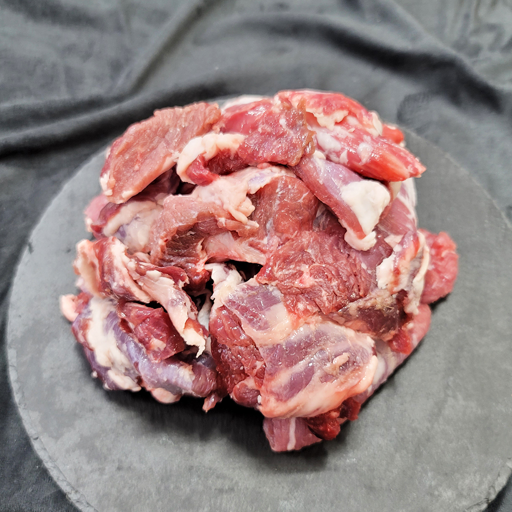 한성미트뱅크 국내산 한우 소고기 잡육 뒷고기 1kg 내외 국거리용 냉동 우시산한우 : 한성미트뱅크
