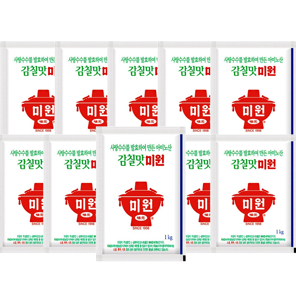 청정원 감칠맛 미원 1kg x 10개 : 화이트문마켓