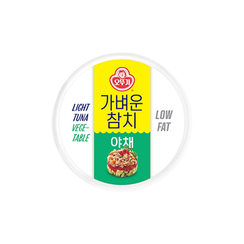 오뚜기 LIGHT&JOY 가벼운 참치 야채참치, 135g, 4개 : 오뚜기mall