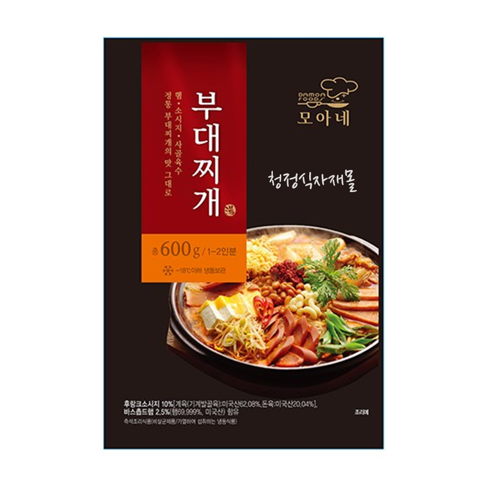 다모아 부대찌개 600g : 청정식자재전문마트
