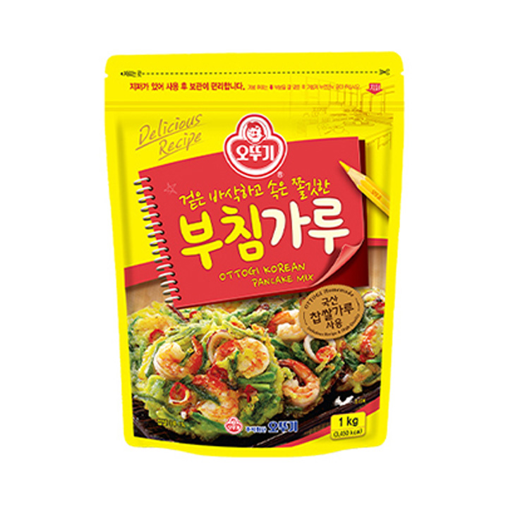 오뚜기 부침가루 1kg X 10개 : 담터다방