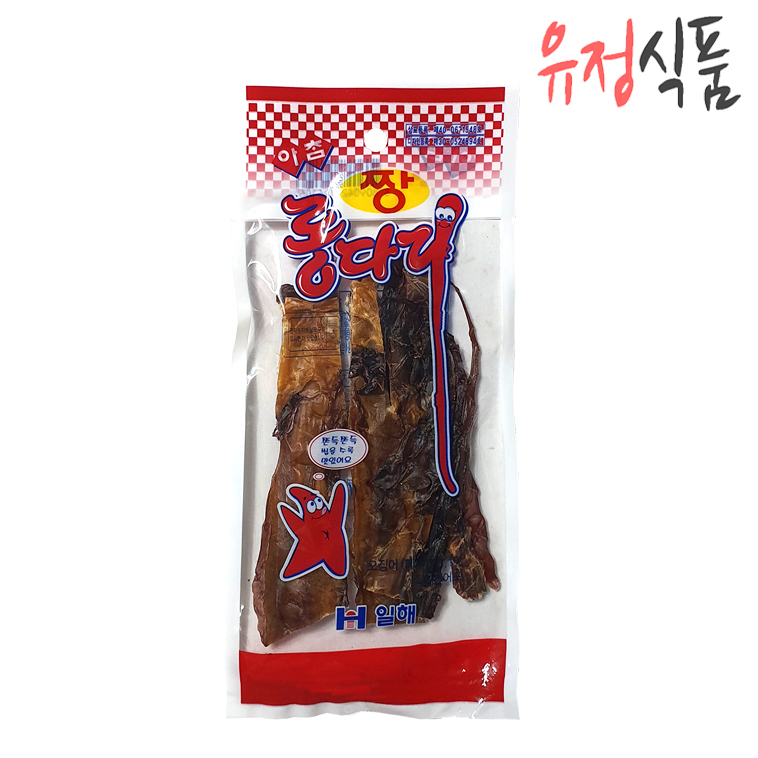 [유정식품] 일해수산 짱롱다리 20g / 주전부리 안주 심심풀이 오징어 간식 모음 : 유정식품
