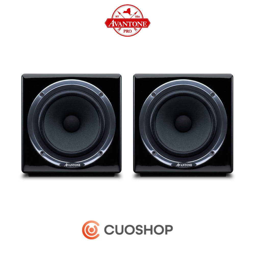 AVANTONE MixCube BLACK 아반톤 믹스큐브 액티브 모니터 스피커 블랙 1조2통 : 큐오샵