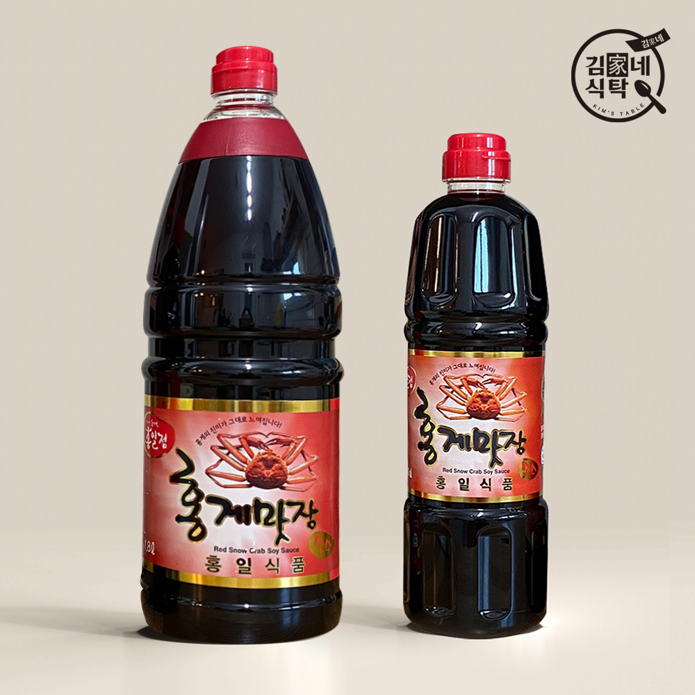 [TV 속 그 상품/만능간장] 홍일식품 홍게 맛장소스 홍게간장 : 김가네 식탁