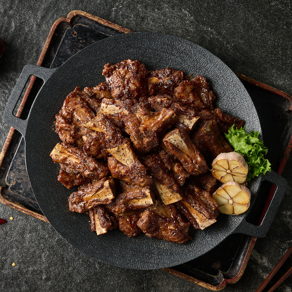 선진포크한돈 매콤한입 돼지갈비(귀신쪽갈비) 1kg×2팩 : 맛집양심갈비