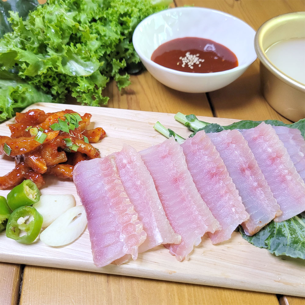 자연미가 국내산 홍어 1kg /yh 숙성도 약,중,강 선택구매 신선포장배송 : 우리존농산