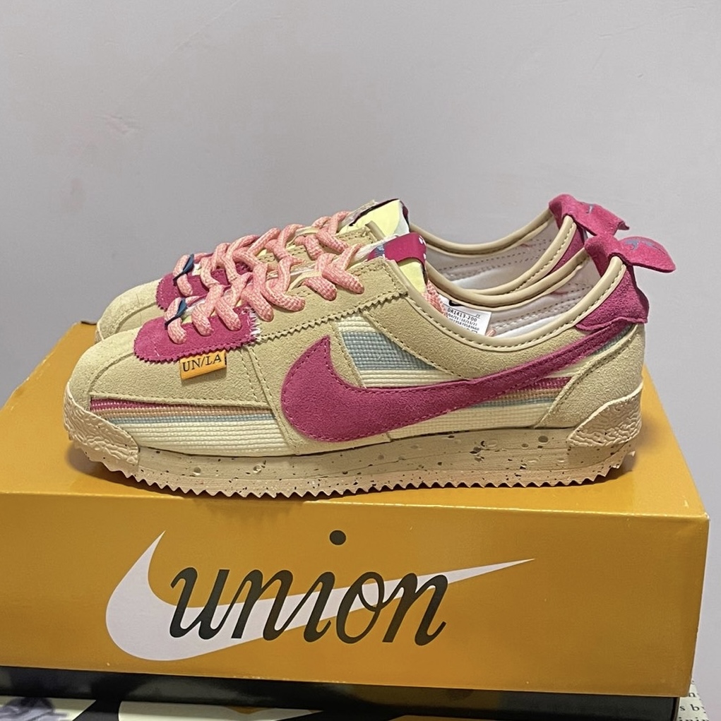 유니온 X 나이키 코르테즈 SP 세서미 DR1413-200 한정판 데일리슈즈 : 아이트 ITE