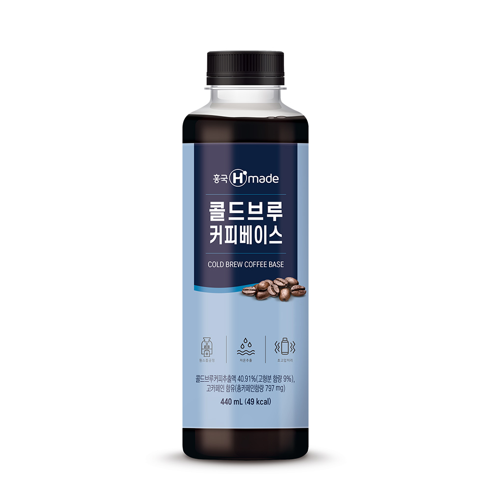 흥국 콜드브루 커피베이스 440ml : 카페플랜트