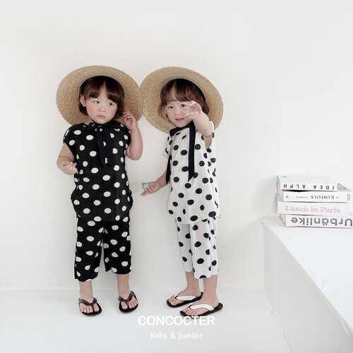 아동 꽁꼬떼 바나바나플리츠상하 키즈여름상하 키즈썸머룩 키즈여름데일리룩 키즈쿨상하룩 : 보보슈슈