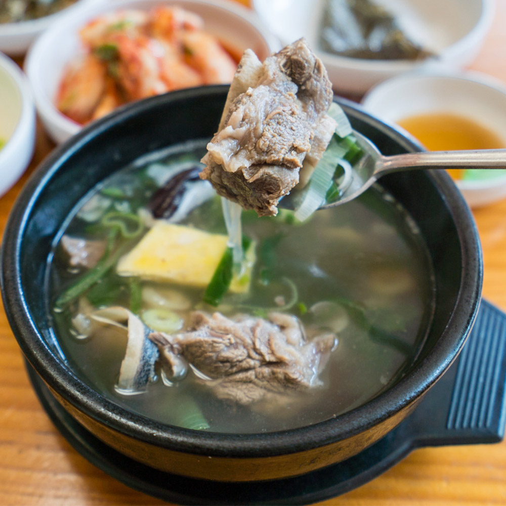 우리다 한우 육수 갈비탕 보양식 30시간 고은 육수에 진한국물  1팩(1인분) : 곰탕우리다