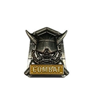 COMBAT(컴뱃) 철제 뱃지 : 필승마크사