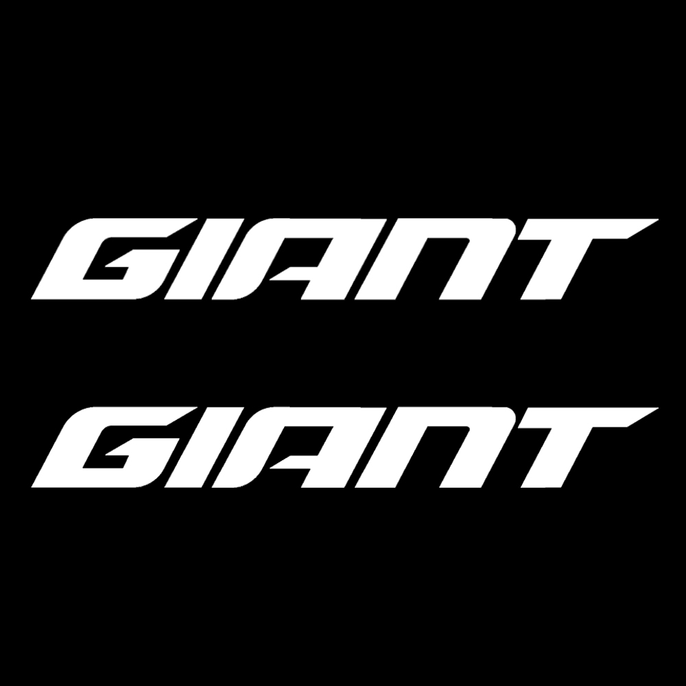 자이언트(New)(2개1세트) 스티커 로고 엠블럼 데칼 시트지 자전거 Giant : 스티커 팩토리