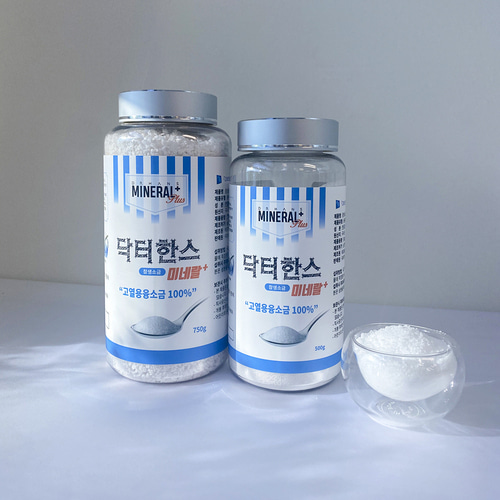 닥터한스 용융소금 750g 비오유키소 참생 소금 미네랄 플러스 : 차렌시아