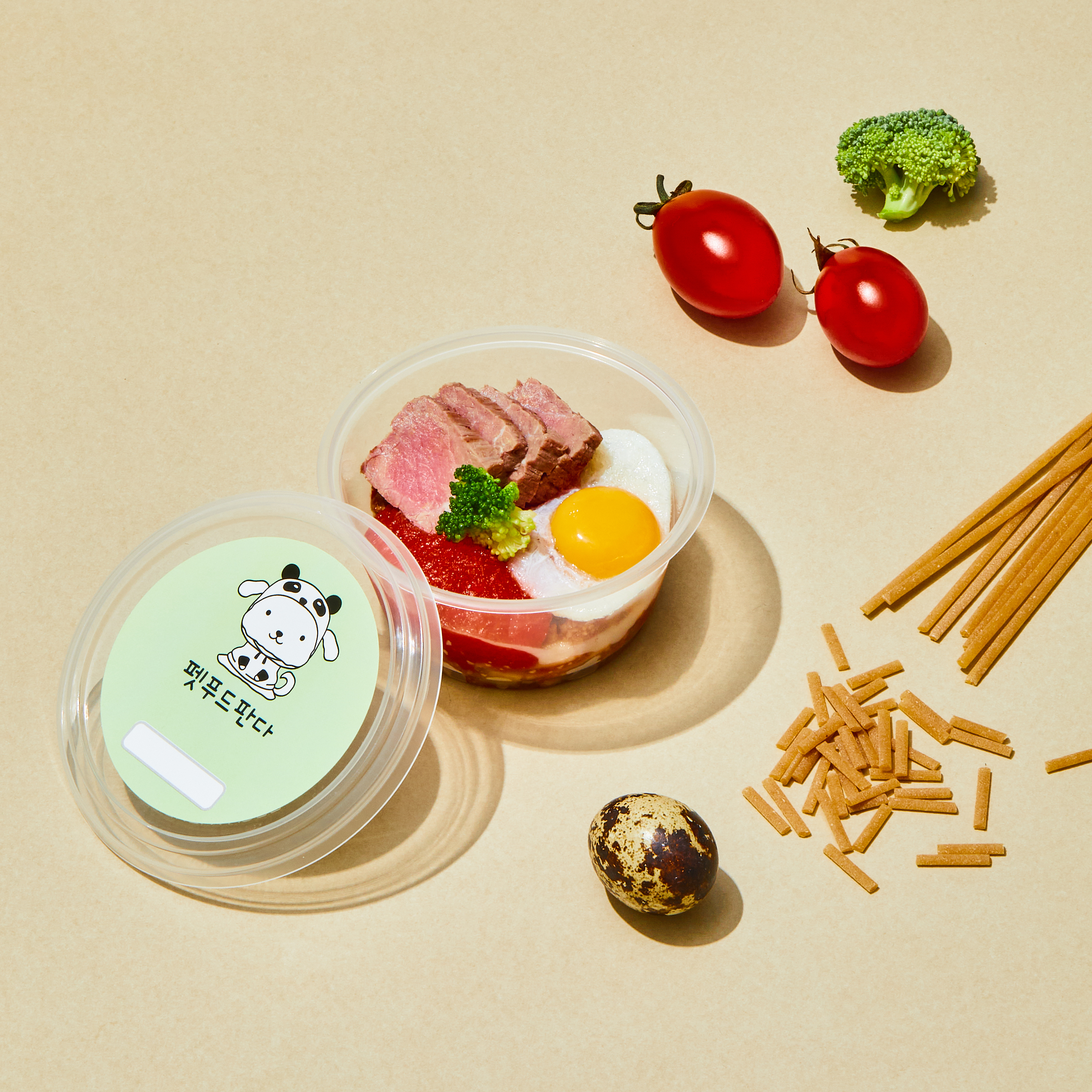[펫푸드판다] 파스타 3종 세트 (100g x 3ea, 토마토소고기, 크림연어, 시금치크림전복) / 강아지 화식 체험팩 수제 사료 자연식 : 펫푸드판다