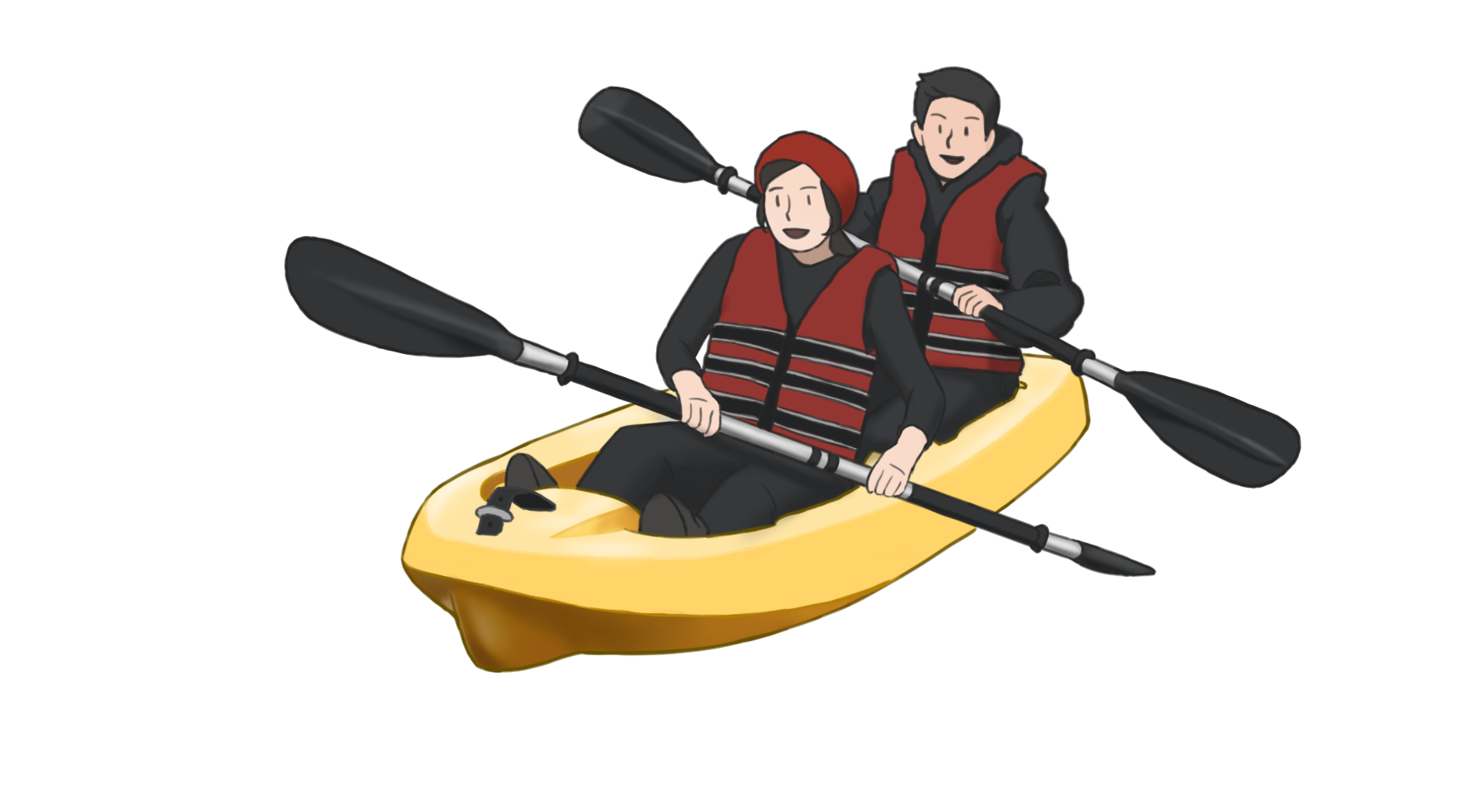 [울산수상레저] 카약(2인승) : 주식회사 요트탈래