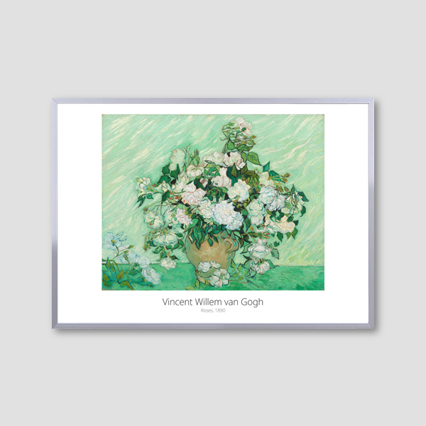 메탈액자] A3 장미 1 - 빈센트 반 고흐 Vincent Willem van Gogh : 8 plus 1
